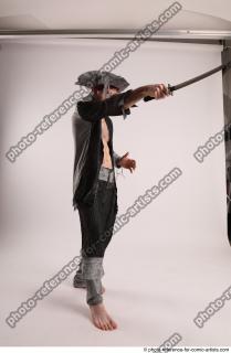 24 JACK DEAD PIRATE STANDING POSE WITH SWORD